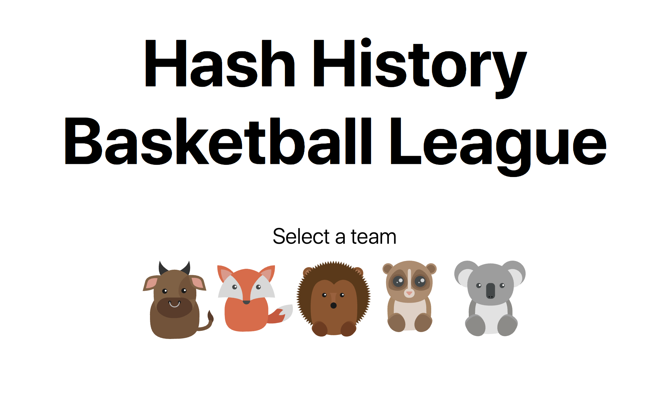 Hash History